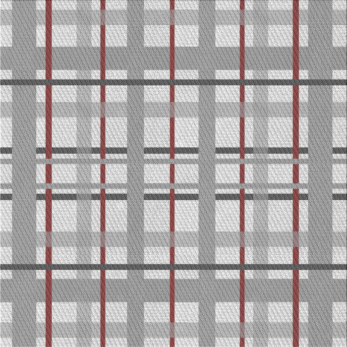 Square Patterned Gray Novelty Rug, pat1110