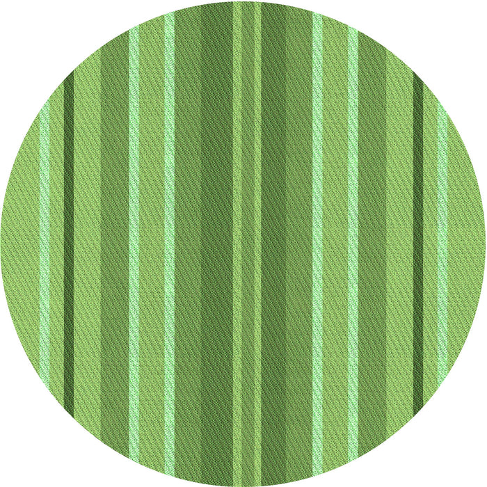 Square Machine Washable Transitional Dark Lime Green Rug in a Living Room, wshpat1111grn