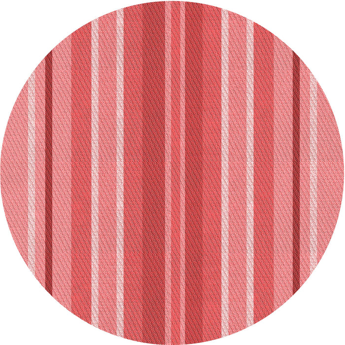 Square Patterned Light Coral Pink Rug, pat1111rd
