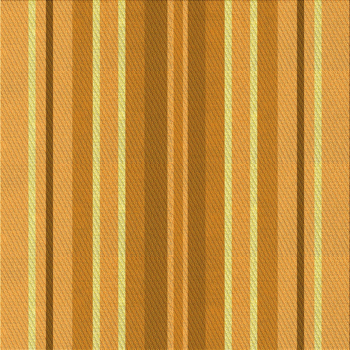 Round Patterned Neon Orange Rug, pat1111yw