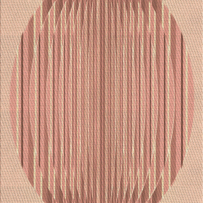 Patterned Orange Rug, pat1112brn