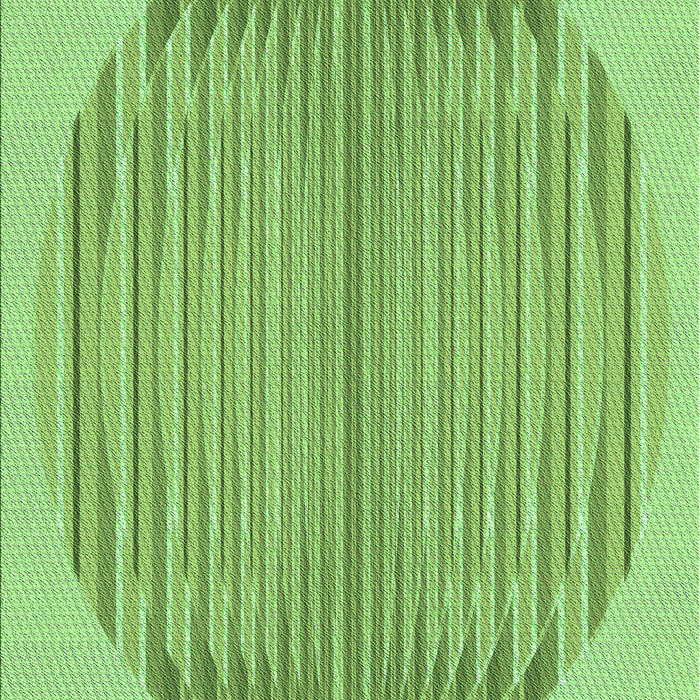 Machine Washable Transitional Apple Green Rug, wshpat1112grn