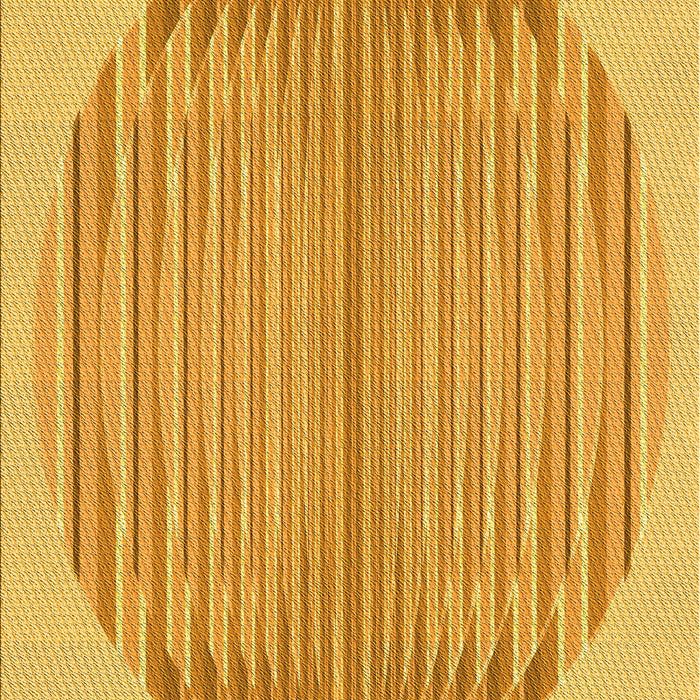 Patterned Neon Orange Rug, pat1112yw