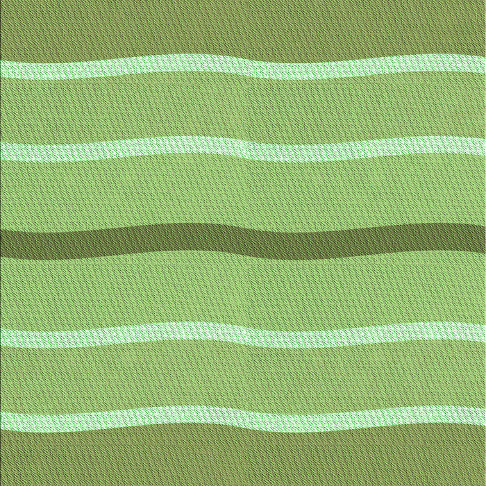 Patterned Yellow Green Rug, pat1113grn