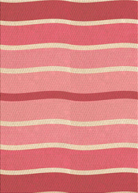 Machine Washable Transitional Light Salmon Rose Pink Rug, wshpat1113org