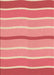 Machine Washable Transitional Light Salmon Rose Pink Rug, wshpat1113org