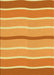 Patterned Orange Rug, pat1113yw