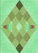 Patterned Jade Green Rug, pat1114grn