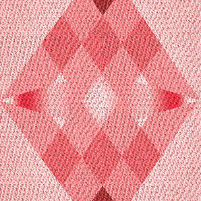 Machine Washable Transitional Red Rug, wshpat1114rd