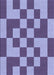 Patterned Purple Mimosa Purple Rug, pat1115blu