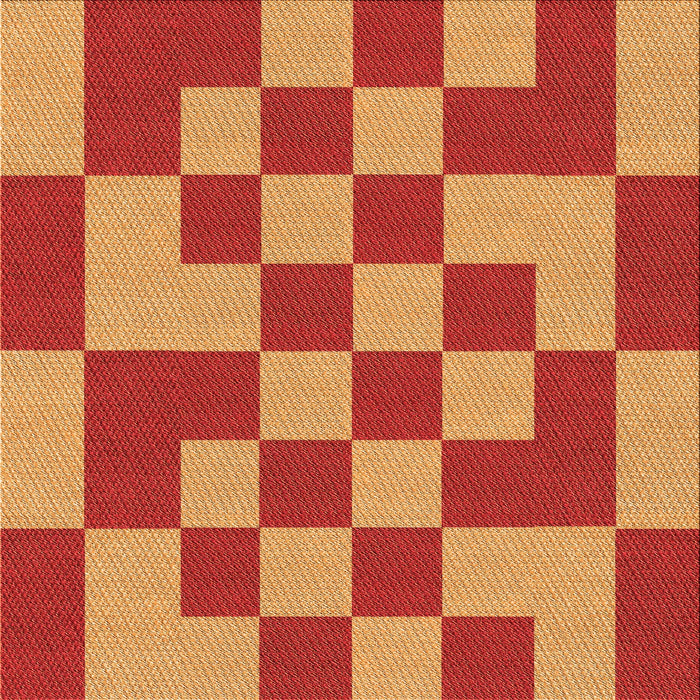 Round Machine Washable Transitional Orange Rug, wshpat1115org