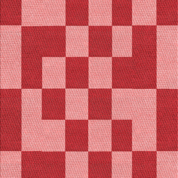 Machine Washable Transitional Pastel Red Pink Rug, wshpat1115rd