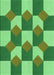 Patterned Green Rug, pat1116grn