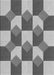 Machine Washable Transitional Silver Gray Rug, wshpat1116gry