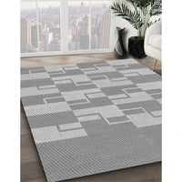 Patterned Gray Rug, pat1117gry