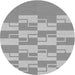 Square Patterned Gray Rug, pat1117gry