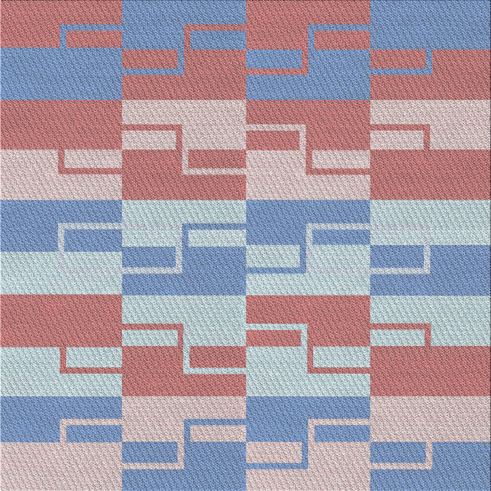 Sideview of Machine Washable Transitional Light Steel Blue Rug, wshpat1117