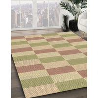 Patterned Bronze Brown Rug, pat1118brn