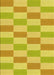 Machine Washable Transitional Yellow Rug, wshpat1118yw