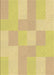 Machine Washable Transitional Bold Yellow Rug, wshpat1119brn