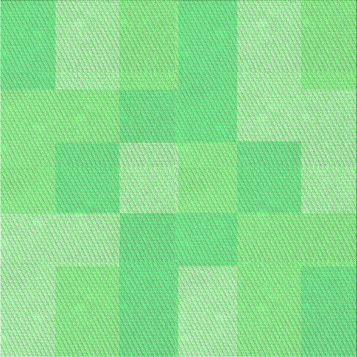 Round Patterned Green Rug, pat1119grn