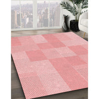 Patterned Red Rug, pat1119rd