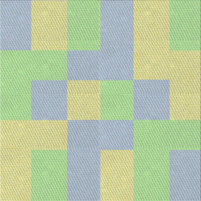 Sideview of Machine Washable Transitional Green Rug, wshpat1119