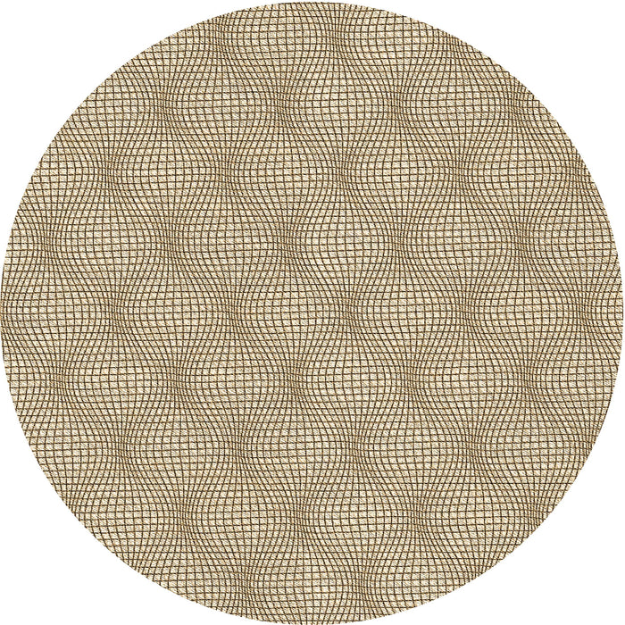 Square Machine Washable Transitional Golden Blonde Gold Rug in a Living Room, wshpat112brn