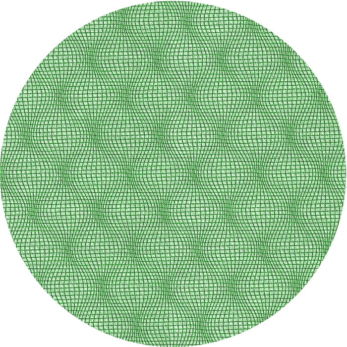 Square Patterned Light Green Rug, pat112grn