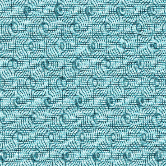Round Patterned Blue Rug, pat112lblu