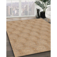 Patterned Khaki Gold Rug, pat112org