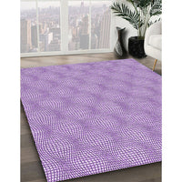 Patterned Blossom Pink Rug, pat112pur