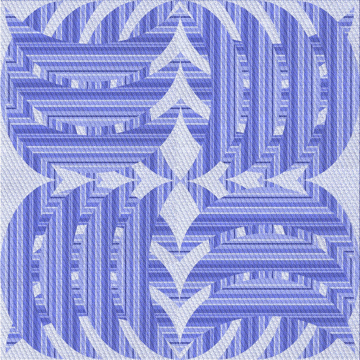 Round Machine Washable Transitional Pastel Blue Rug, wshpat1120blu