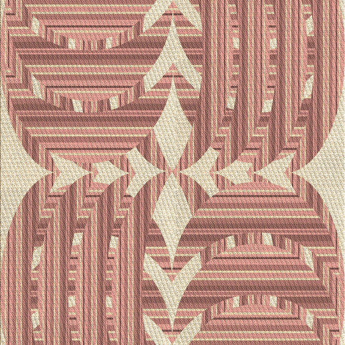 Machine Washable Transitional Orange Rug, wshpat1120brn