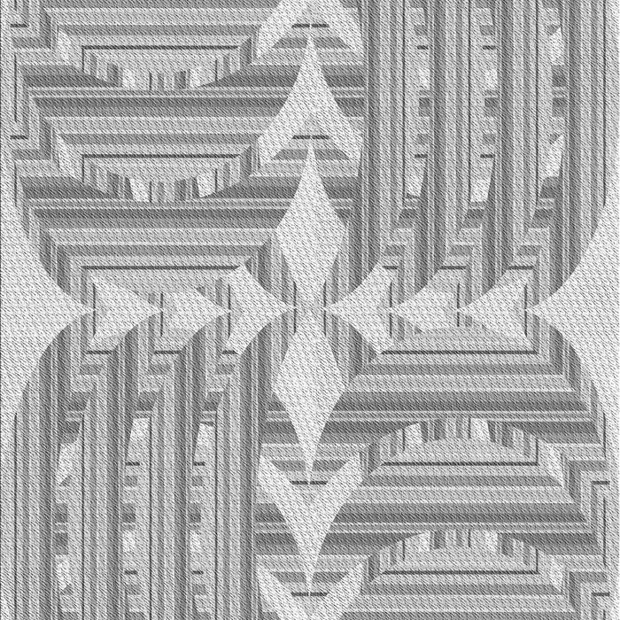 Patterned Gray Rug, pat1120gry