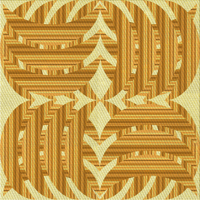 Round Machine Washable Transitional Neon Orange Rug, wshpat1120yw