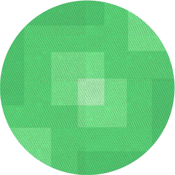 Square Machine Washable Transitional Neon Green Rug in a Living Room, wshpat1121grn