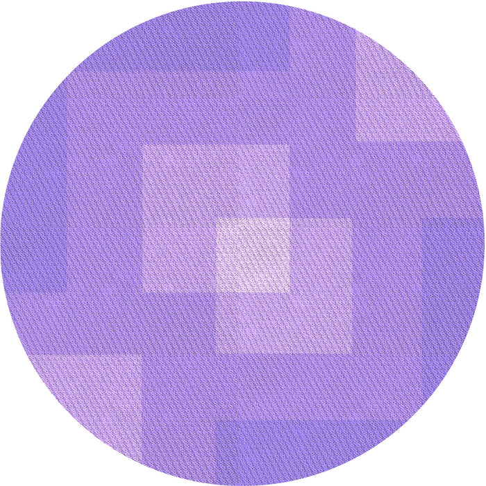 Square Machine Washable Transitional Bright Lilac Purple Rug in a Living Room, wshpat1121pur