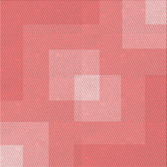 Round Patterned Light Coral Pink Rug, pat1121rd