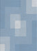 Patterned Steel Blue Novelty Rug, pat1121