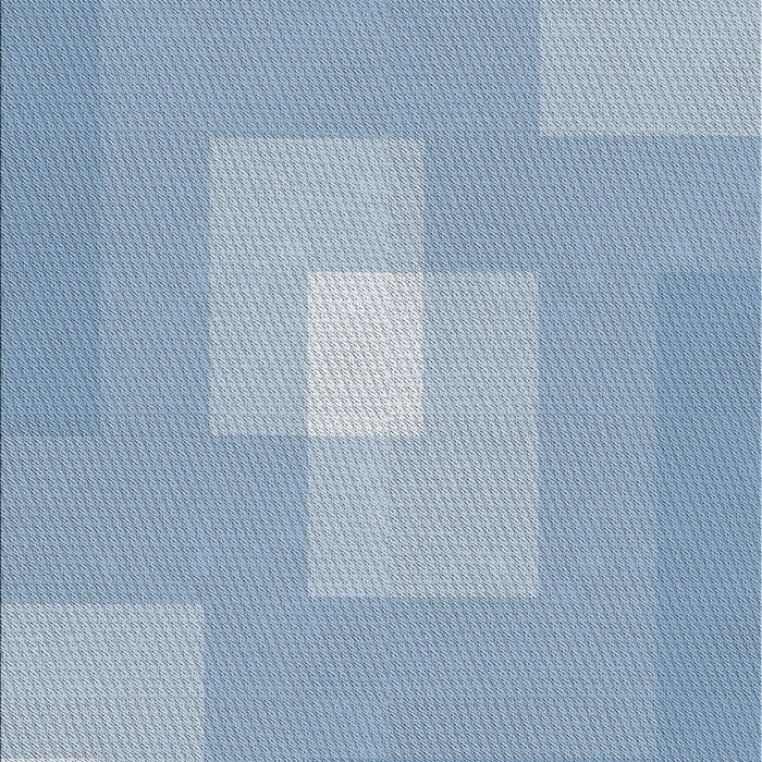 Patterned Steel Blue Novelty Rug, pat1121