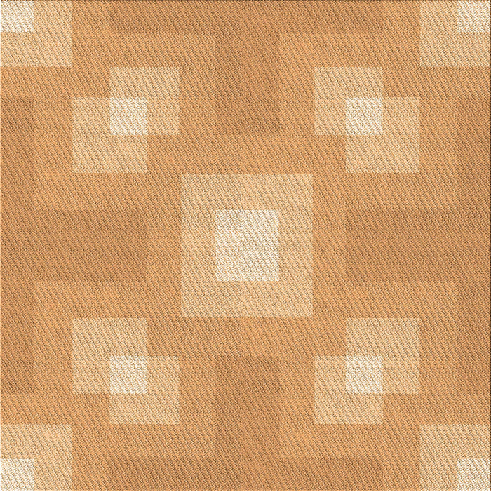 Round Machine Washable Transitional Yellow Orange Rug, wshpat1122org