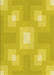 Machine Washable Transitional Golden Yellow Rug, wshpat1122yw