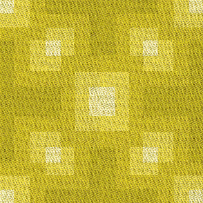Round Machine Washable Transitional Golden Yellow Rug, wshpat1122yw
