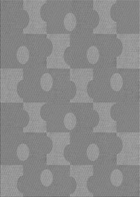 Machine Washable Transitional Dark Gray Rug, wshpat1123gry