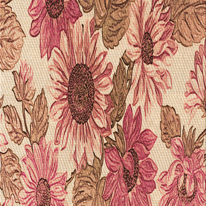 Patterned Red Rug, pat1124org