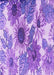 Patterned Blue Violet Purple Rug, pat1124pur