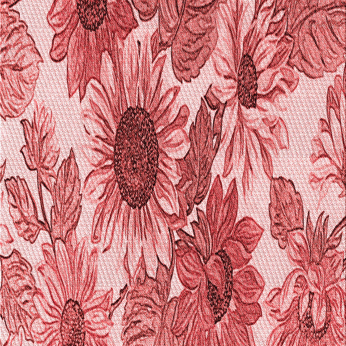 Machine Washable Transitional Pastel Pink Rug, wshpat1124rd