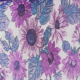 Square Patterned Bright Purple Novelty Rug, pat1124