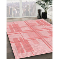 Patterned Red Rug, pat1125rd